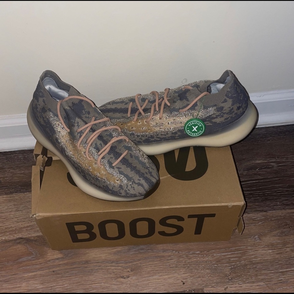 Yeezy boost 380 very comfortable and stylish. These were only worn once .